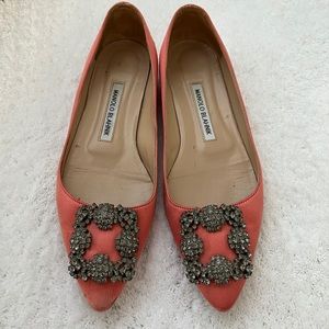 Manolo Flats size 36.5